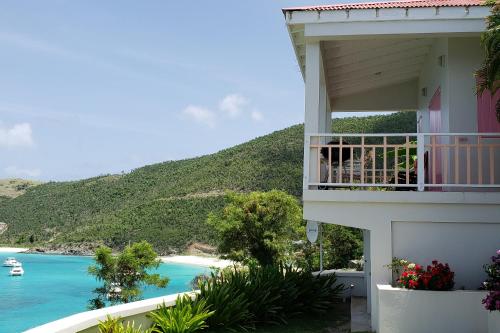 Rõdu/terrass, White Bay Villas in Jost Van Dyke