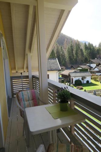 Balcony/terrace, Ferienwohnung Reiteralmblick - Regina Hausl in Schneizlreuth