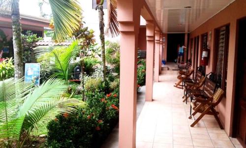 Balkon/Terrasse, Hotel La Choza Inn in La Fortuna