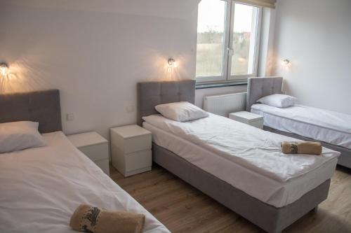 3 twin beds