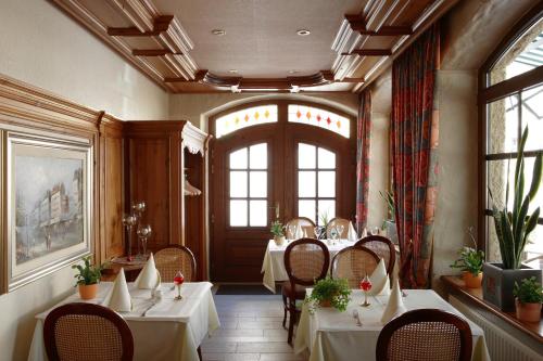 레스토랑, Logis Hotel-Restaurant Petry in 비안덴