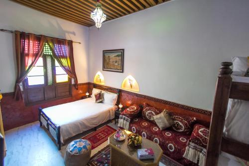 1 double bed, 2 twin beds, 1 sofa bed