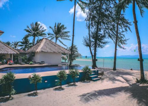 Utsikt, Sarana Bungalows in Ko Pha-ngan