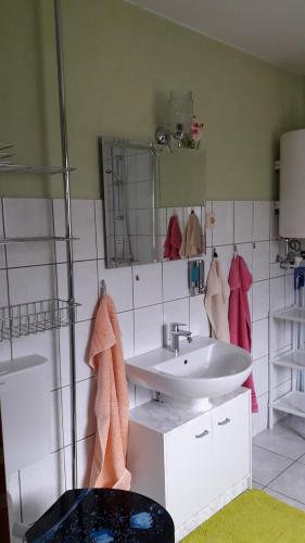 Bathroom, Ferienhaus Greiling in Bad Suderode