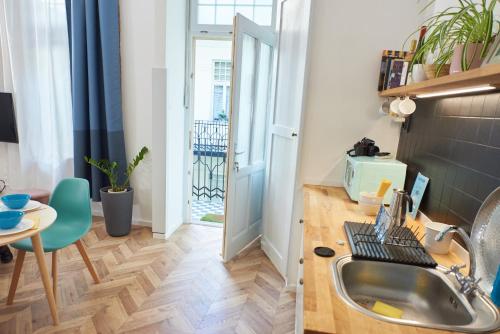 Self check-in Cozy Stylish Flat by Vaci Street, Budapešť (fotografie 2)