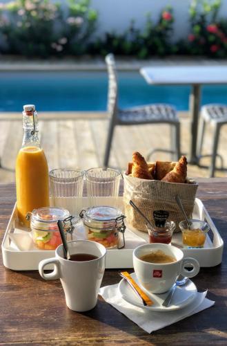 Eten en drinken, Villa Jwi Lavi Boutique Hotel in Saint Martin