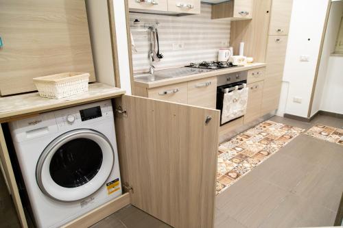 Kitchen, First House Posillipo holiday home Naples in Posillipo