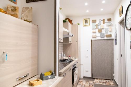 Kitchen, First House Posillipo holiday home Naples in Posillipo