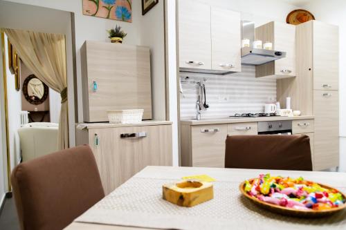 Kitchen, First House Posillipo holiday home Naples in Posillipo