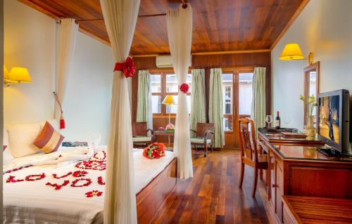 Doppelzimmer, deluxe, stadtblick, balkon