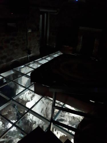 Nuci's Home glass floor in Tušemišta