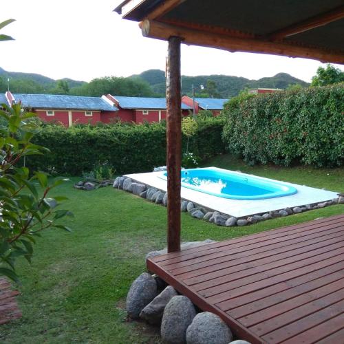 Peldbaseins, Cabanas Cumelen in Potrero De Los Funes