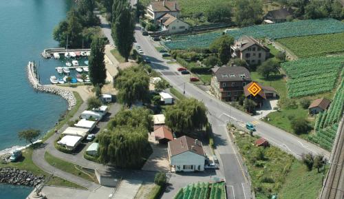 Cave de Moratel in Cully VD, Schweiz