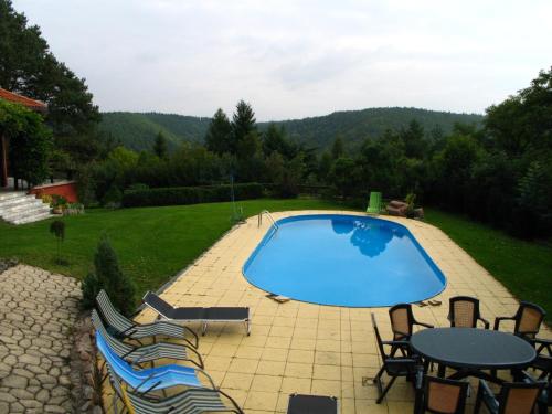Swimmingpool, Villa Blanka in Unhost