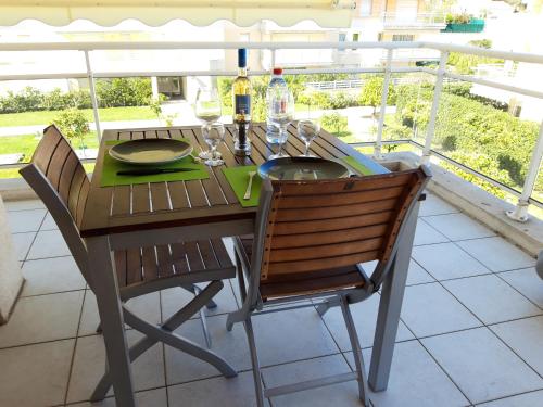Balcony/terrace, Les jardins d'Antibes in La Fontonne