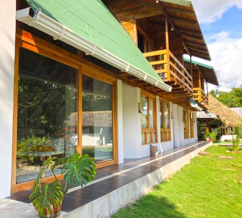 A szálláshely kívülről, TAGUA LODGE in Tena