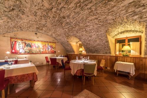 Étterem, Locanda La Clusaz in Gignod