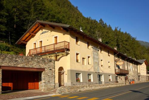 A szálláshely kívülről, Locanda La Clusaz in Gignod