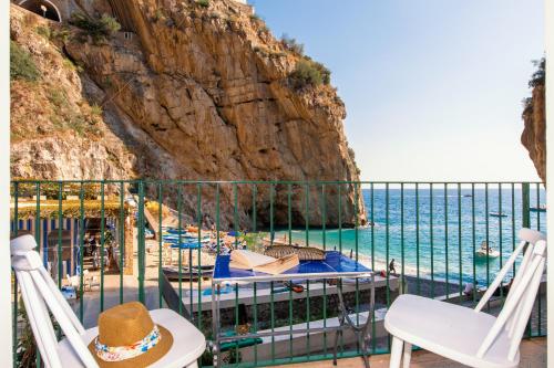 陽台/露台, 阿方索亞馬雷酒店 (Hotel Alfonso A Mare) in 海濱/海旁