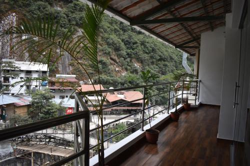 Erkély/terasz, Casa De Luz Hotel in Machu Picchu