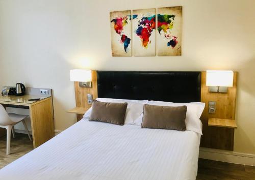 Chambre double, salle de bain privée