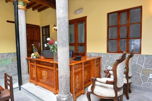 Előcsarnok, Hotel La Basílica Quito (Hotel La Basilica Quito) in Centro Historico