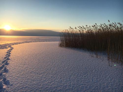 Bootshaus am See