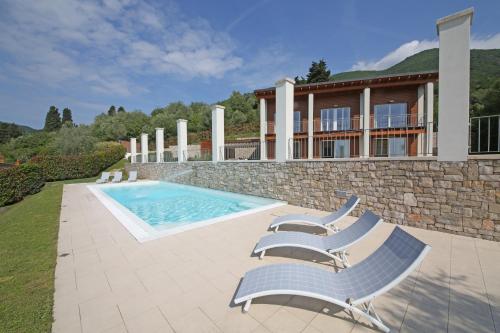 Villa Albachiara, Private Luxury villa with private pool and lake view - Accommodation - Gardone Riviera