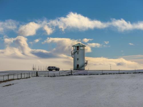 Klettar Tower Iceland Arnes