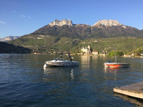 Aux Petites Pagaies - Pieds dans l'eau - La Baie des Voiles - Lac d'Annecy- Studio 1 pièce