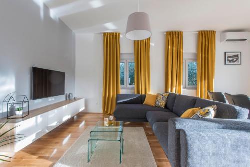 Koplietošanas atpūtas telpa ar TV, Villa Karla Debeljak - Zadar in Debeljak