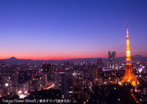 Tokyo Tower view Guest House near Kimichan Statue