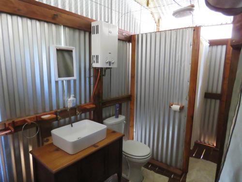 Bathroom, Waterlea-on-River Tented Cabins in Riebeek