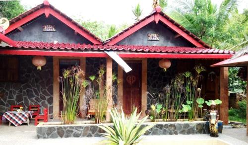 Varanda/terraço, Villa Rikna in Watukarung