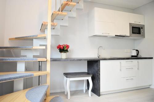 virtuve, Lofts - Kaunas airport in Kunioniai