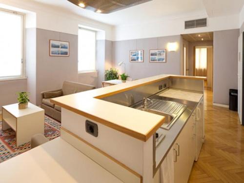 Residence Borgonuovo Uno Apartments - 주방