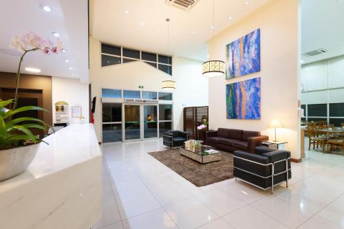 Előcsarnok, Matiz Barao Geraldo Express Hotel in Campinas