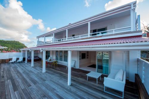Terraza/balcón, Penthouse de Luxe Gustavia in Gustavia