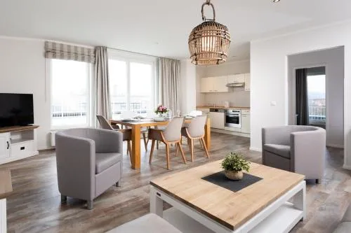 strandnahe FeWo mit Meerblick, Dachterrasse und 2 Schlafzimmern,Residenz Bel Vital in Binz, Deutschland