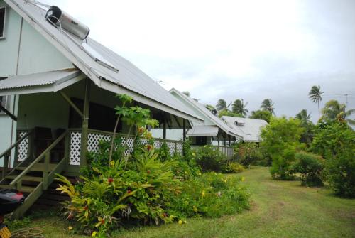 Entree, Gina's Garden Lodges in Aitutaki