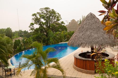 ทัศนียภาพ, Hotel Villa Mercedes Palenque in พาเรน
