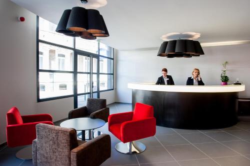 ล็อบบี้, โรงแรมพาโนรามา (Hotel Panorama) in ลูร์ด