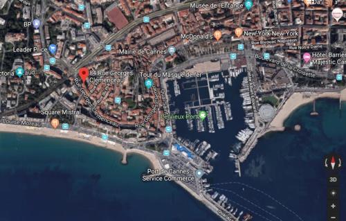 Appartement CANNES bord de mer