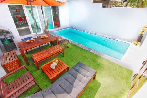 Modern Cozy Villa W/pool & Bbq Area - Near Beach Modern Cozy Villa W/pool & Bbq Area - Near Beach