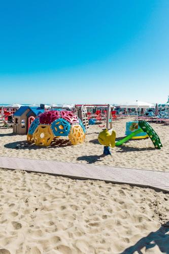 Strand, Hotel Miramare in Cattolica