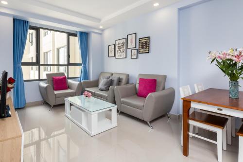 GV-S1/Gold View/2Bed/1Bath/Free Pool & Gym Ho Chi Minh City