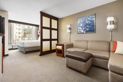 1 king bed, 1 sofa bed