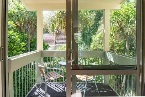 balcon/terasă, La Rochelle Motel in Akaroa
