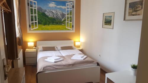 1 double bed