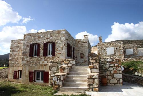  Stone Villa Kontiani - Red Villa in Prodromos Paros